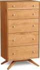 Copeland Furniture - Astrid 5-Drawer Chest in Solid Cherry (PRIORITY SHIPMENT)