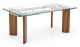 Calligaris - Tower Glass Dining Table w/ Wood Legs (CS4057-RL)