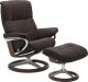 Stressless by Ekornes - Mayfair Medium Recliner with Signature Base and Footstool