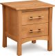 Copeland Furniture - Monterey 2-Drawer Nightstand in Solid Cherry (PRIORITY SHIPMENT)