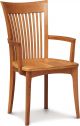Copeland Furniture - Sarah Dining Arm Chair in Solid Cherry (PRIORITY SHIPMENT PROGRAM)