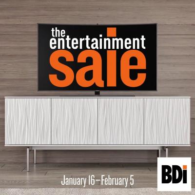 The 2020 BDI Entertainment Furniture Sale